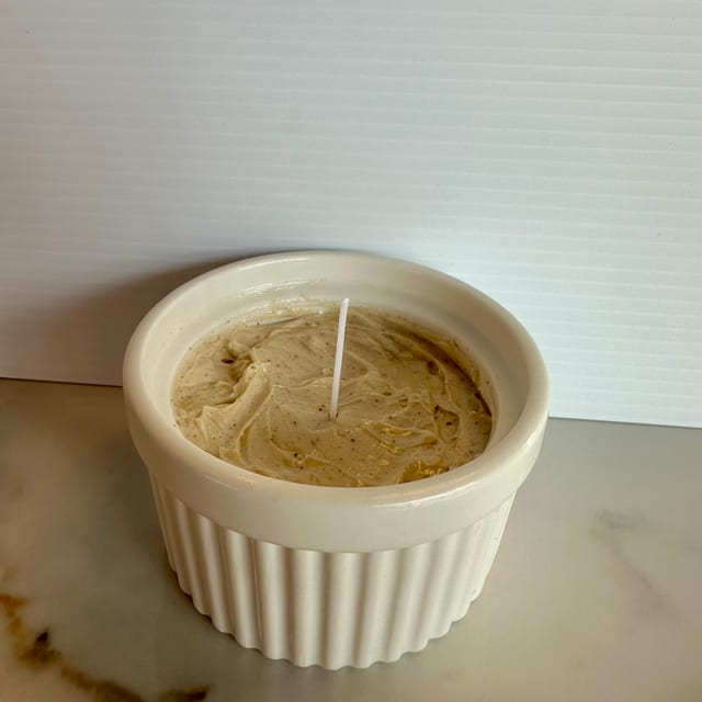 Vegan Black Garlic Candle.