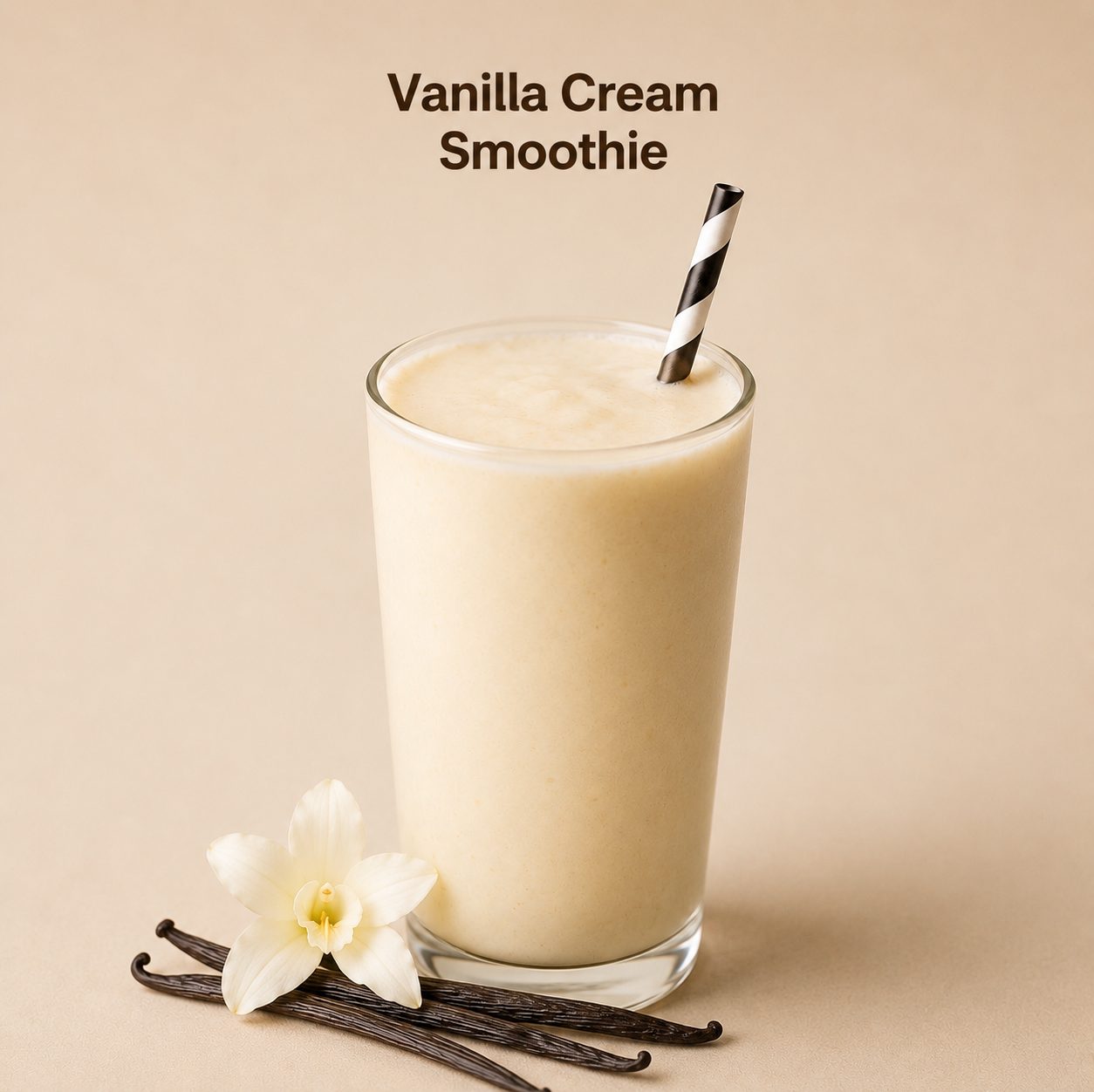 Vanilla Cream Smoothie.