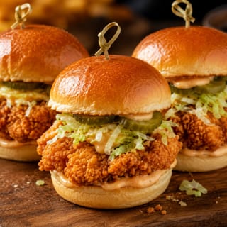 Chicken Mini Sliders 4pcs
