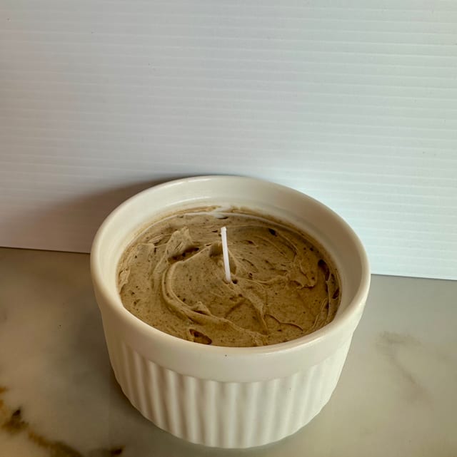 Black Garlic Candle.