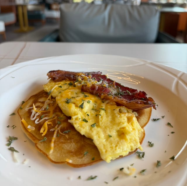Breakfast Pancake Platter.