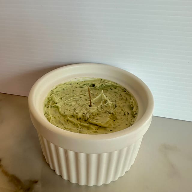 Pesto Candle.