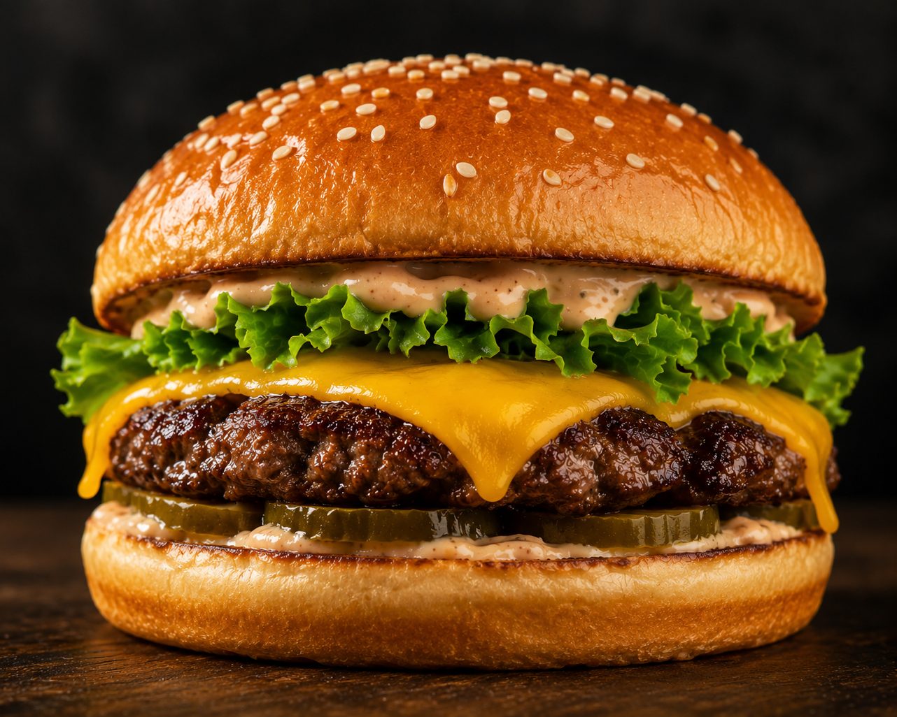 Cheese Burger.