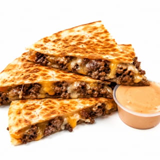 Smash Beef Quesadilla 6oz