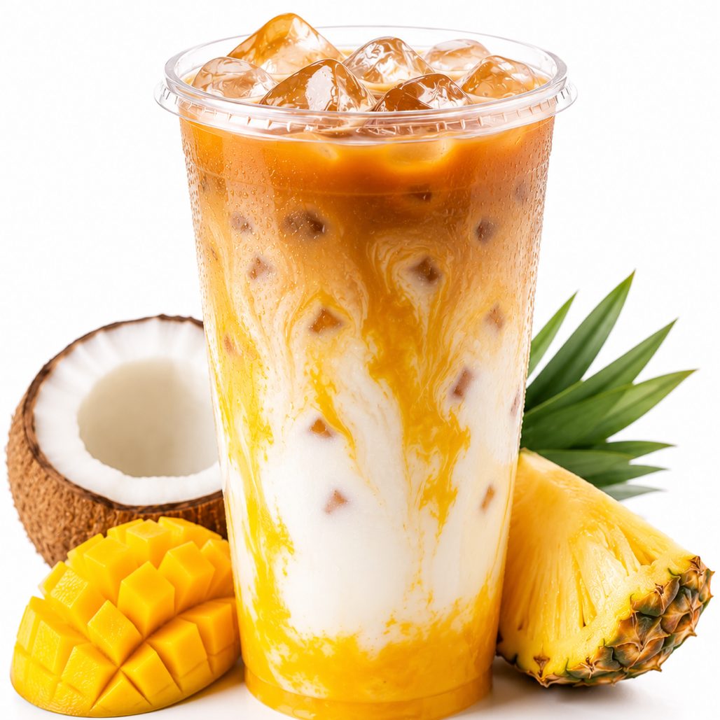 Tropical Iced Latte.