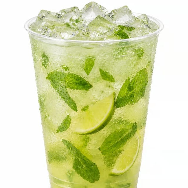 Iced Mint Mojito refresher coffee drink