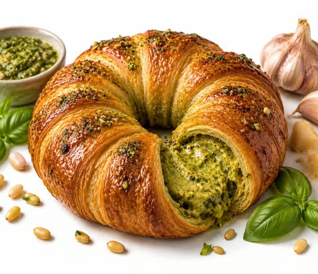 Pesto Butter Croissant