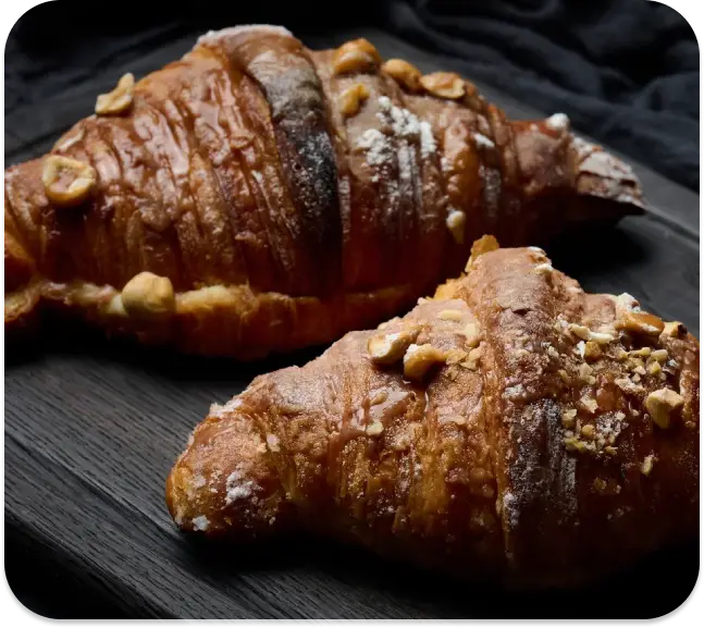 Freshly baked croissants at Kick Starrt Café in Carmel, Indiana – join our team